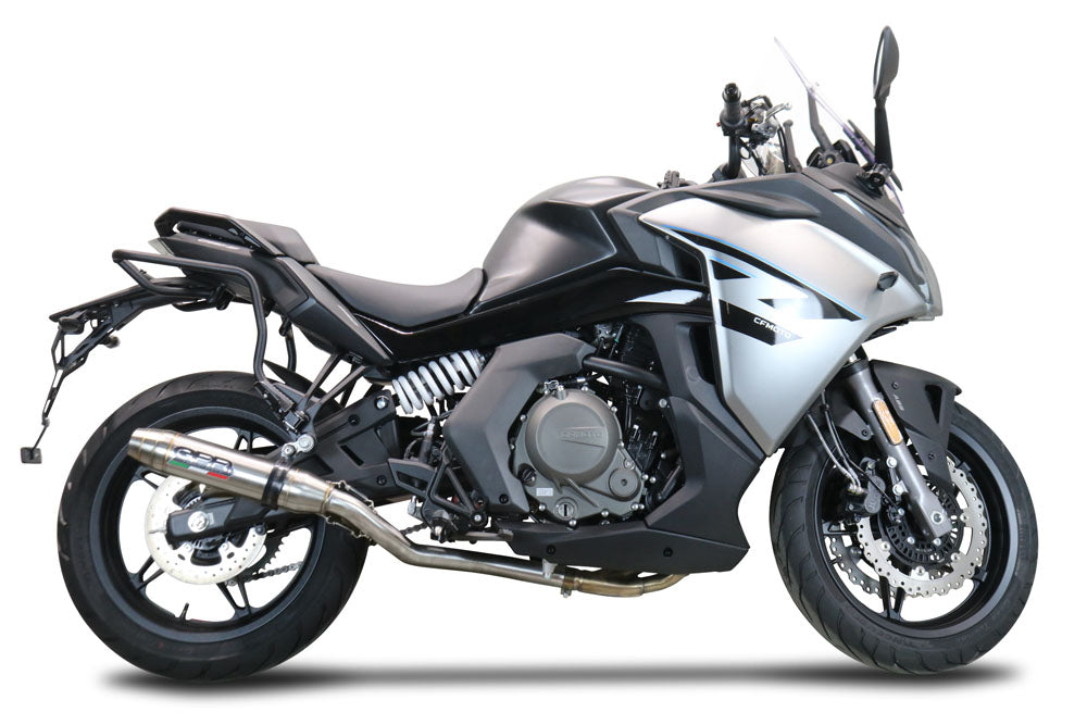 Escape GPR Deeptone Inox Slip-On para CF Moto 650 GT 2022-2024
