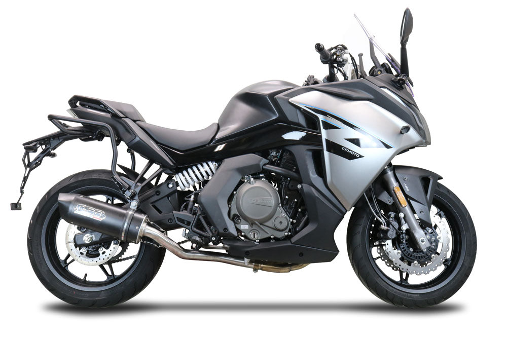 Escape GPR Furore Nero Slip-On para CF Moto 650 GT 2022-2024