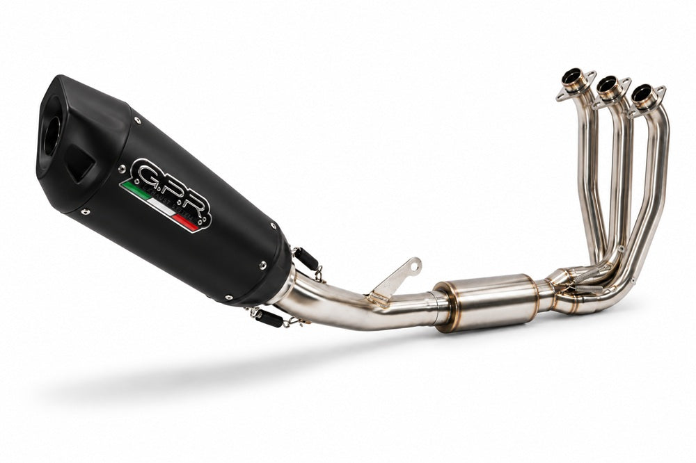 CF Moto 675 NK 2024-2027 Exhaust GPR GP-Revo Black Titanium Full System - photo 4