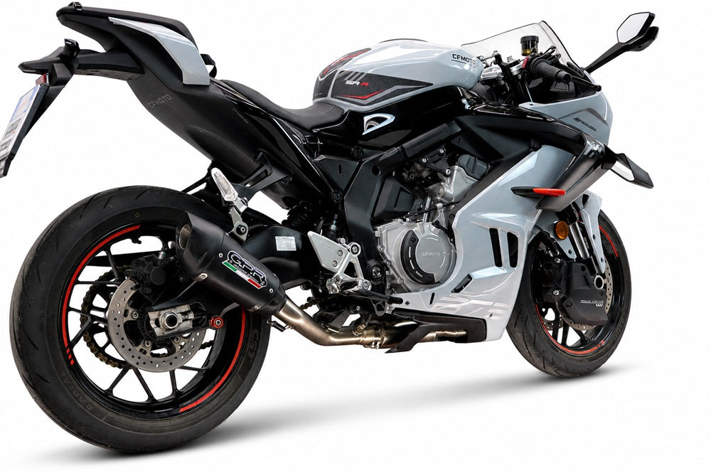 Échappement GPR GP-Revo Black Titanium Système Complet pour CF Moto 675SS 2024-2027