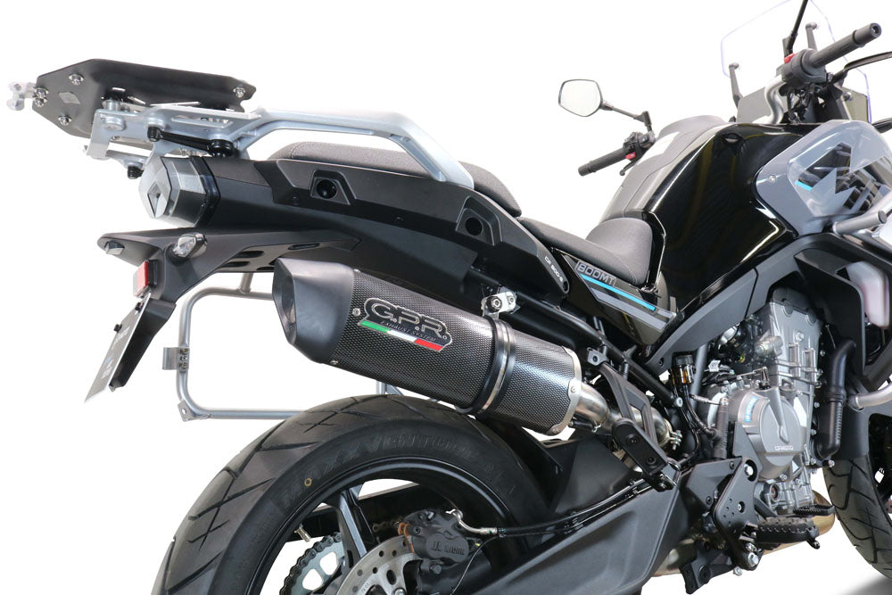 Escape GPR Furore Evo4 Poppy Slip-On para CF Moto 800 MT Touring 2022-2024