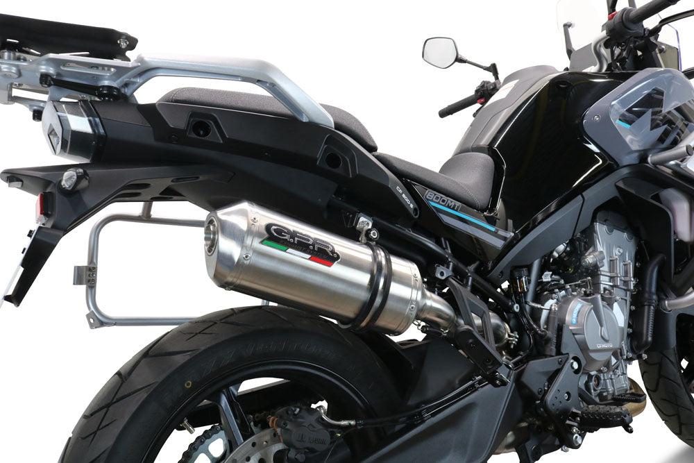 Escape GPR Satinox Slip-On para CF Moto 800 MT Sport 2022-2024