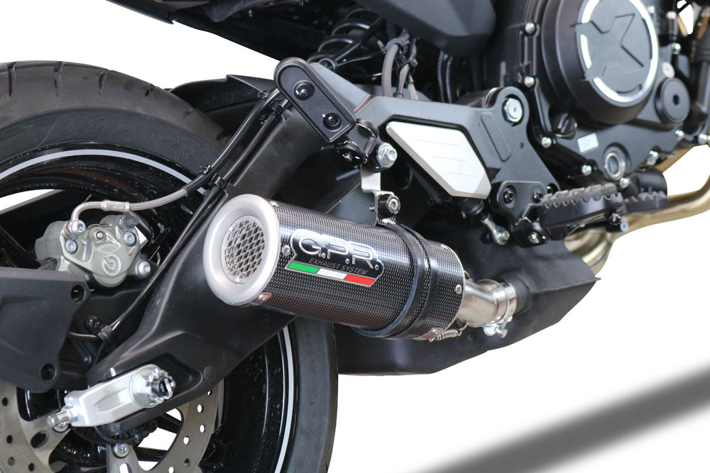 CF Moto 700 CL-X Sport 2022-2024 Exhaust GPR M3 Poppy Slip-On - photo 7
