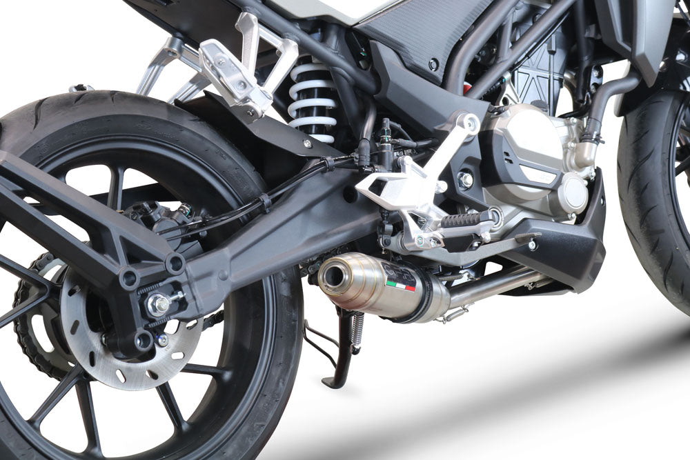 Escape GPR Deeptone Inox para Cf Moto 300 NK 2022-2024, sistema completo