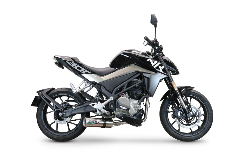 Escape GPR M3 Inox para Cf Moto 300 NK 2022-2024, sistema completo