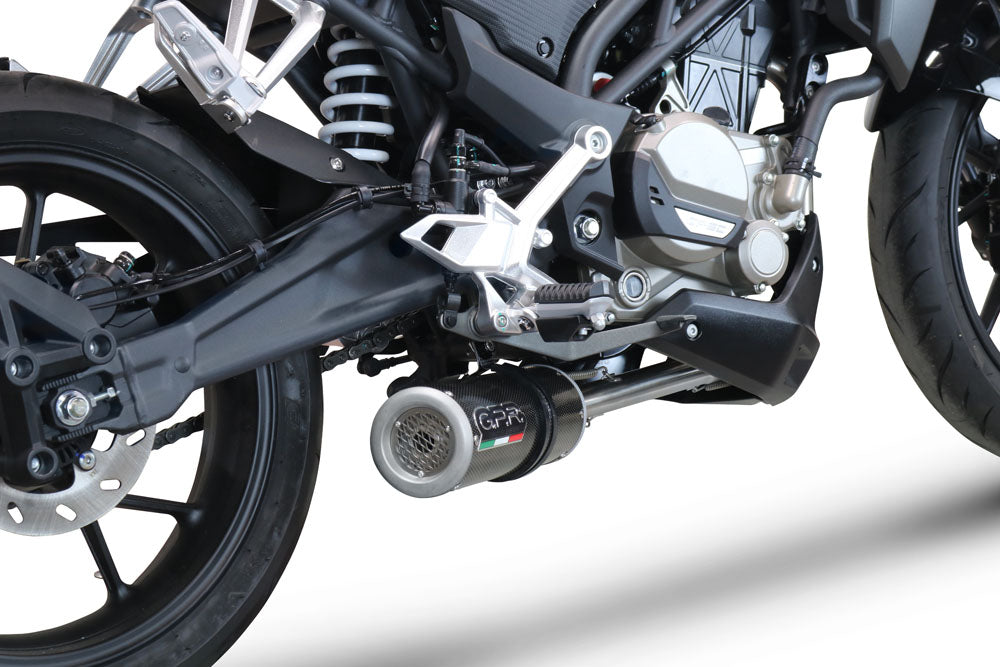 Escape GPR M3 Poppy para CF Moto 300 NK 2022-2024, sistema completo