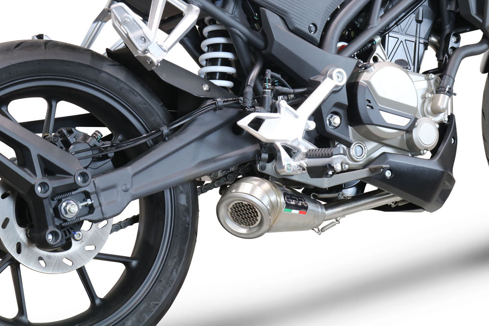 Sistema de escape completo GPR Powercone Evo para CF Moto 300 NK 2022-2024