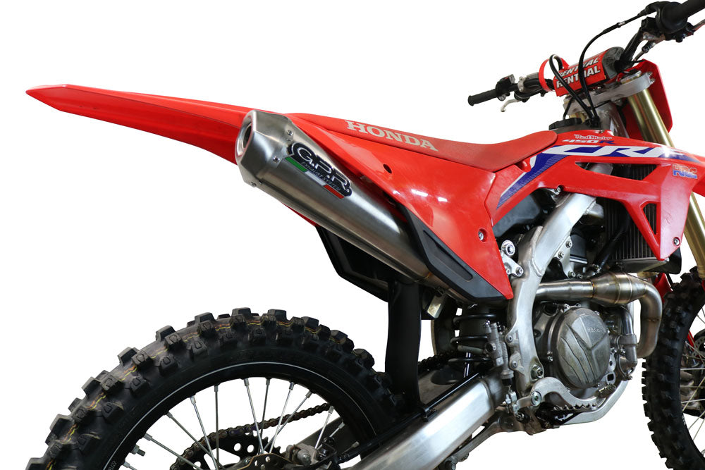 Honda CRF450R CRF400RX 2021-2025 Exhaust GPR Pentacross Inox Full System