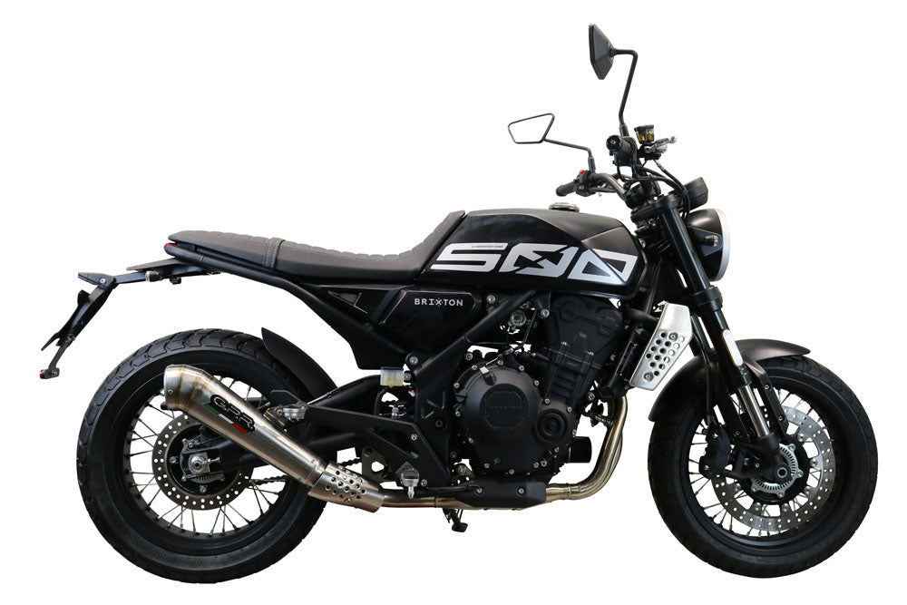 Brixton Crossfire 500X 2020-2021 Exhaust GPR Powercone Evo Slip-On