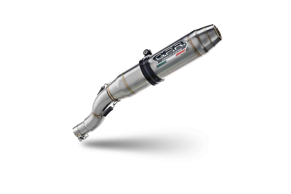 F.B. Mondial Hps 125 2021-2023 Exhaust GPR Deeptone Inox Full System