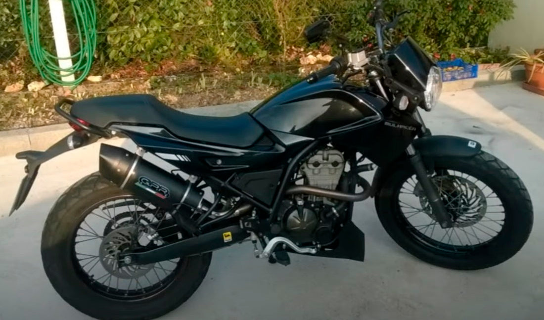Derbi Mulhacèn 2006-2011 Exhaust GPR Furore Nero Slip-On Race