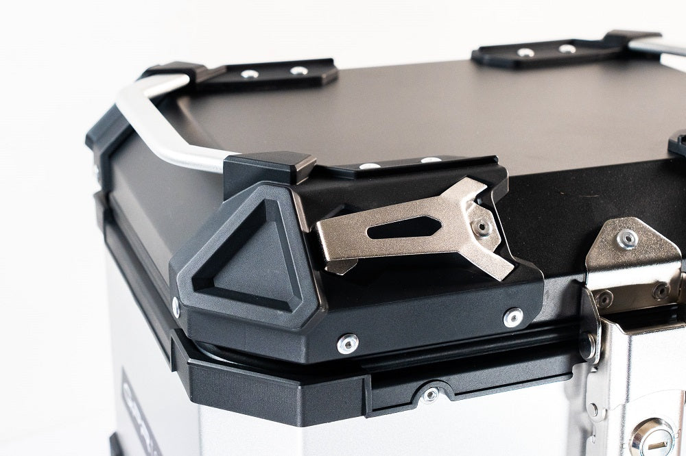 Benelli TRK 251 2019-2023 Top Case 55 Liters GPR TECH Silver Aluminum