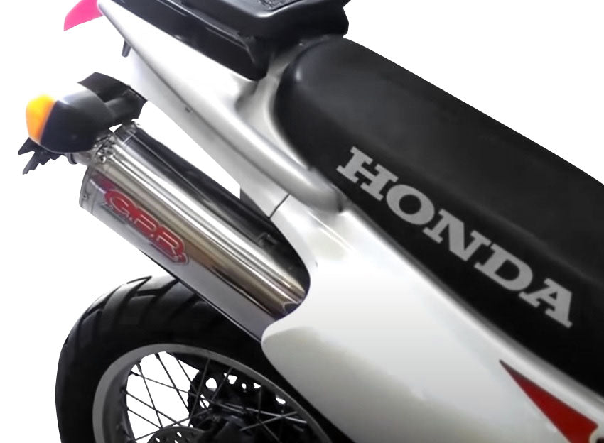 Escape GPR Trioval Mid, sistema completo de carrera para Honda Dominator NX650 1988-2001