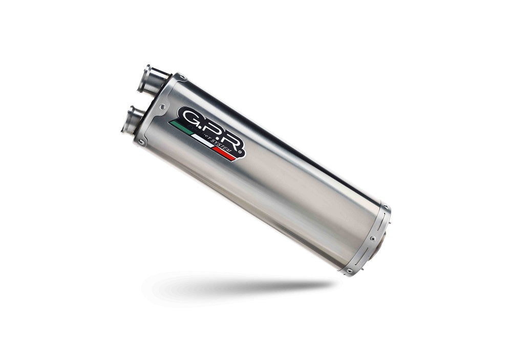 Honda TRANSALP 750 2025-2026 Exhaust GPR Dual Inox Slip-On - photo 2