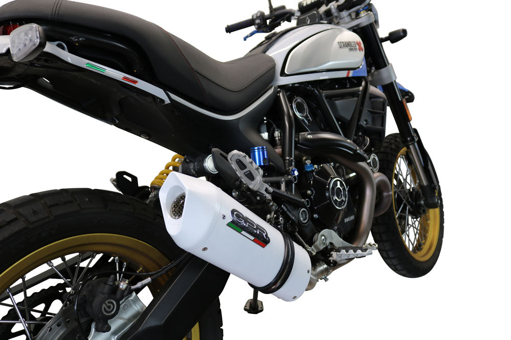 Ducati Scrambler 800 2021-2022 Exhaust GPR Albus Ceramic Slip-On