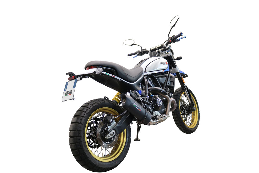 Ducati Scrambler 800 2021-2024 Exhaust GPR Furore Nero Slip-On