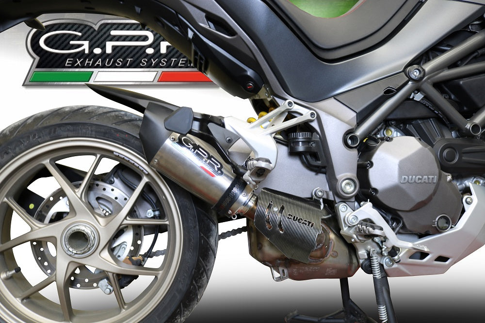 Ducati Multistrada 1260 2018-2020 Exhaust GPR Grand Prix Evo Titanium Slip-On - photo 4