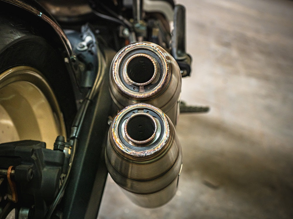 Ducati Scrambler 800 2017-2020 Exhaust GPR Deeptone Inox Dual Slip On