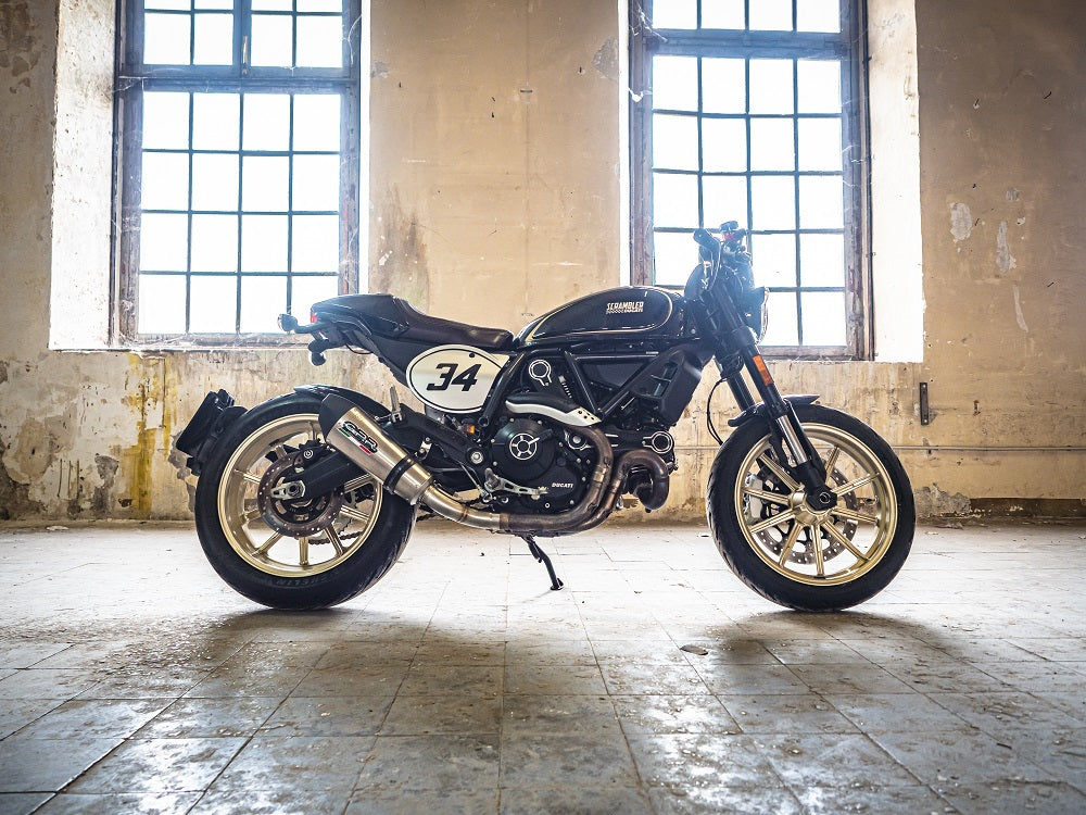 Escape GPR Grand Prix Evo Titanium Slip-On para Ducati Scrambler 800 2015-2016