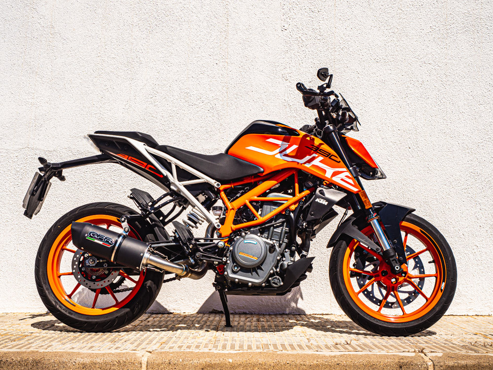 KTM 390 DUKE 2017-2020 Exhaust GPR Furore Nero Slip-On