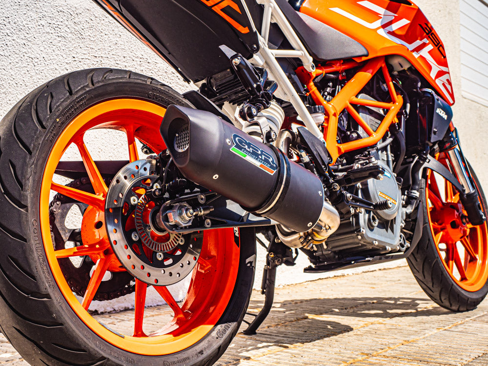 KTM 390 DUKE 2017-2020 Exhaust GPR Furore Nero Slip-On