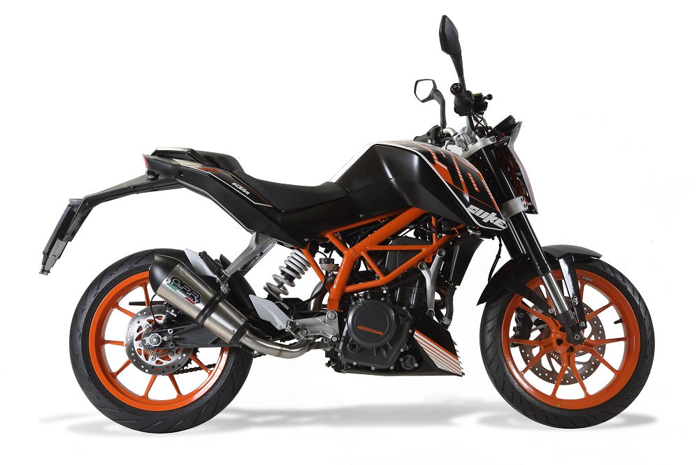 KTM 390 DUKE 2013-2016 Exhaust GPR Grand Prix Evo Titanium Slip-On