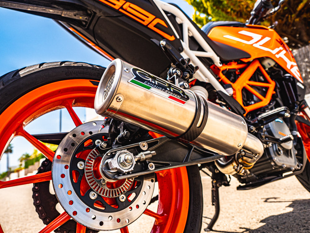 KTM 390 DUKE 2017-2020 Exhaust GPR M3 Inox Slip-On Race