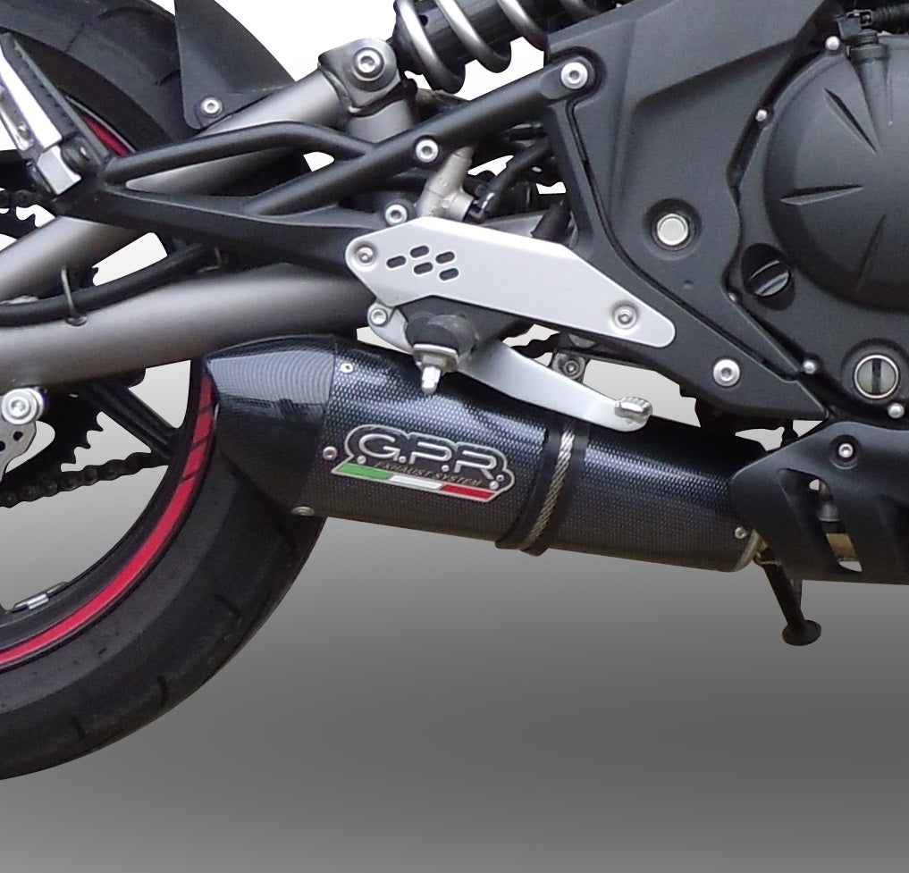 CF Moto 650 Nk 2012-2016 Exhaust GPR Grand Prix Evo Poppy Slip-On - photo 4