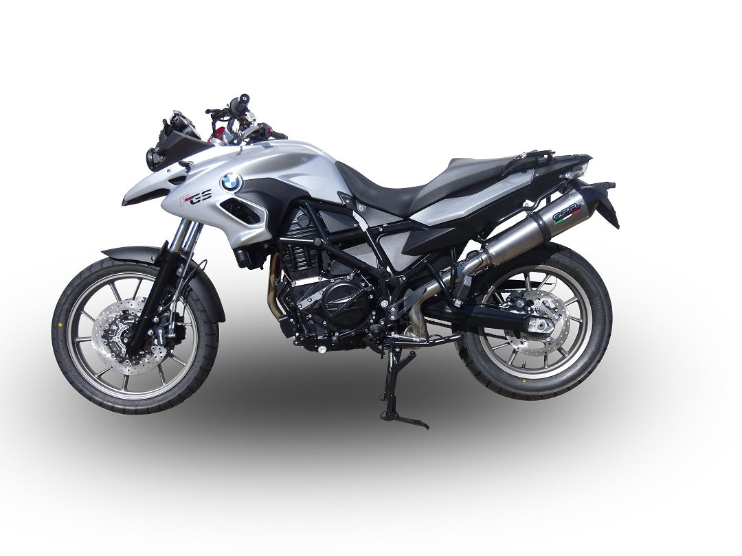 Échappement GPR Grand Prix Evo Titanium Slip-On pour BMW F700GS 2011-2015