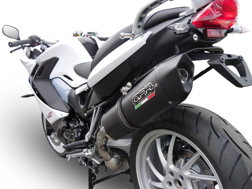 BMW F800GT 2012-2016 Exhaust GPR Furore Nero Slip-On