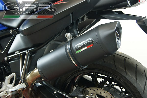 BMW F800R 2015-2016 Exhaust GPR Furore Nero Slip-On