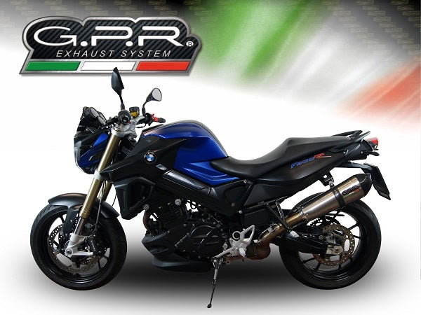 BMW F800R 2017-2019 Exhaust GPR Grand Prix Evo Titanium Slip-On - photo 4