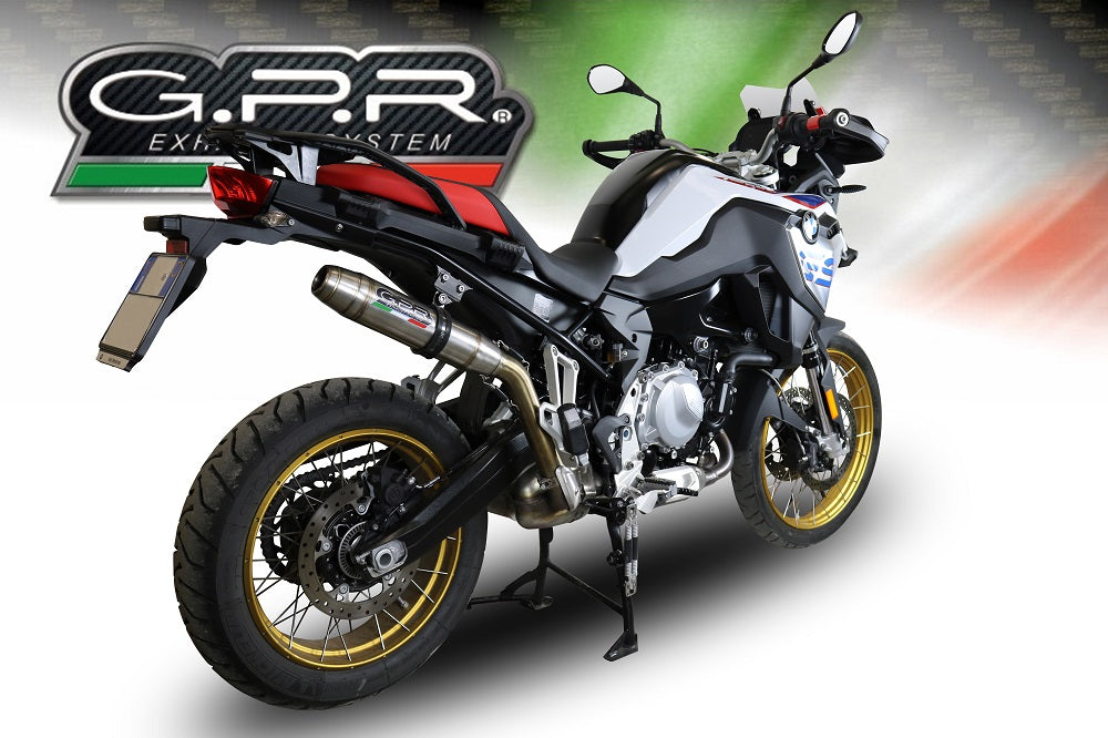 BMW F850GS - Adventure 2018-2020 Exhaust GPR Deeptone Inox Slip-On