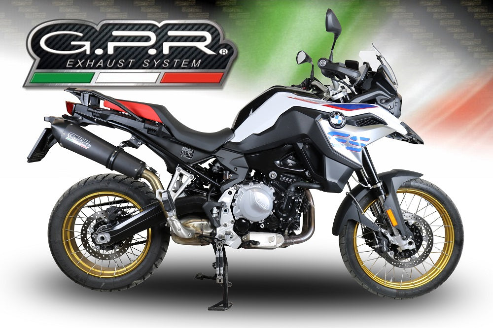BMW F850GS - Adventure 2018-2020 Exhaust GPR Grand Prix Evo Black Titanium Slip-On - photo 4