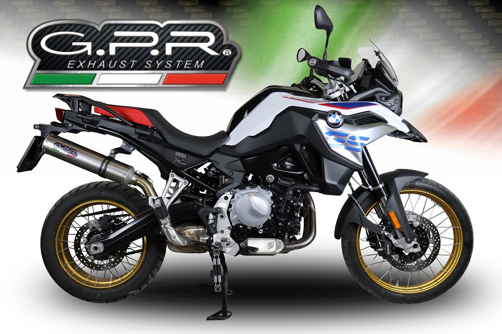 BMW F850GS - Adventure 2021-2024 Exhaust GPR M3 Inox Slip-On