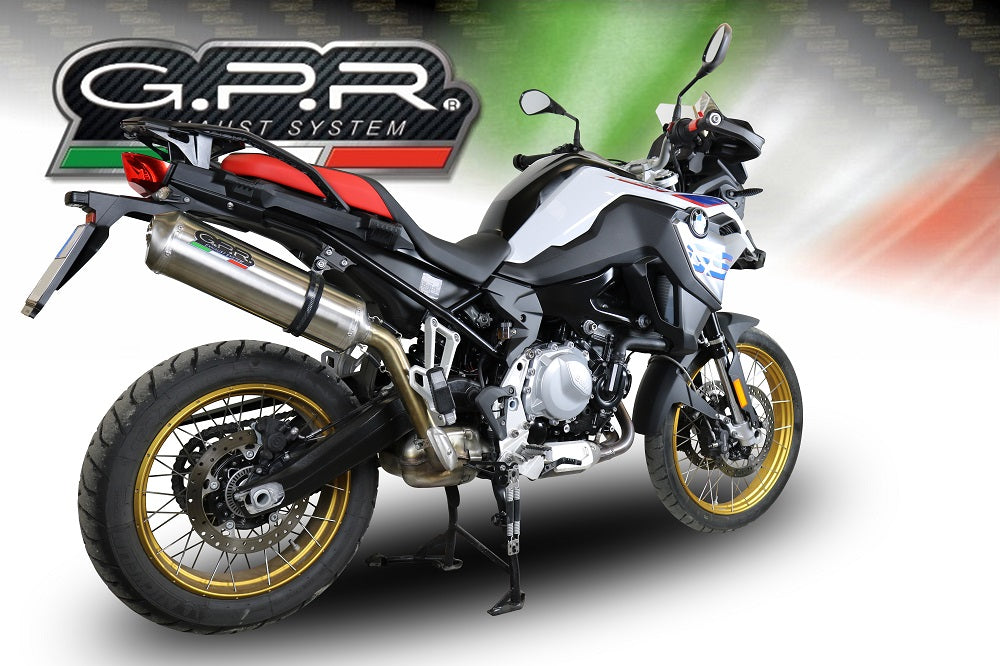BMW F850GS - Adventure 2021-2024 Exhaust GPR Satinox Slip-On