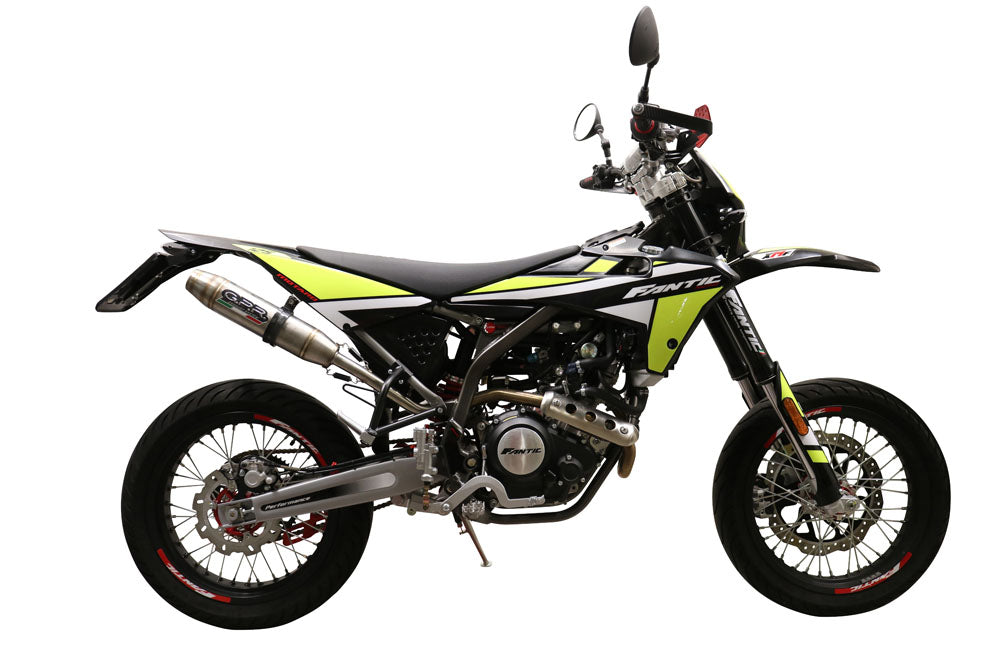 Fantic Motor 125 XMF Motard Competition/Performance 2021-2023 Exhaust GPR Deeptone Inox Slip-On Race