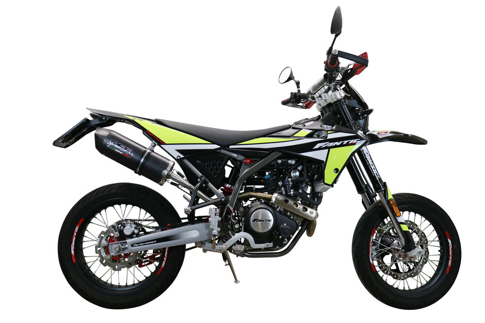 Fantic Motor 125 XEF Enduro Competition/Performance 2021-2023 Exhaust GPR Furore Evo4 Nero Slip-On Race