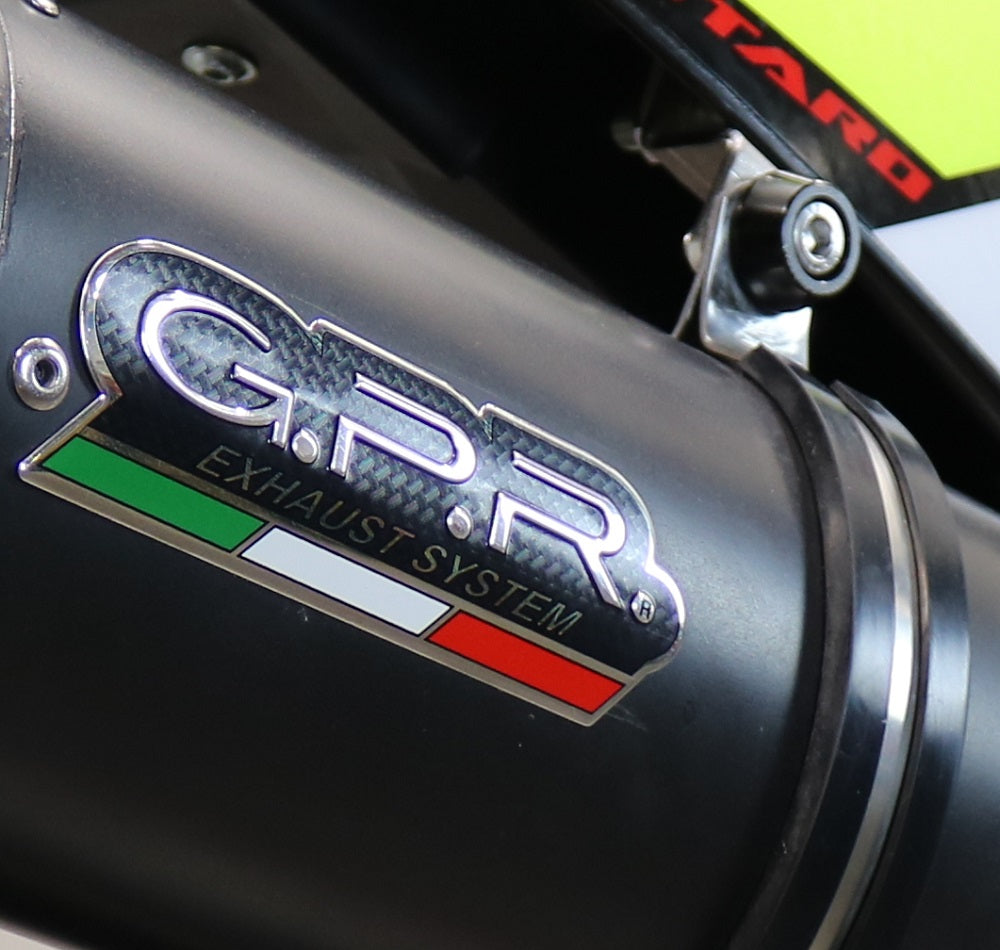 Fantic Motor 125 XMF Motard Competition/Performance 2021-2023 Exhaust GPR Furore Evo4 Nero Slip-On Race