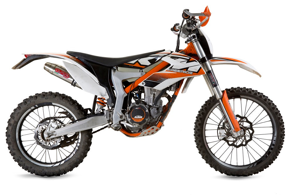 KTM Freeride 350 2012-2017 Exhaust GPR Deeptone Inox Dual Slip On