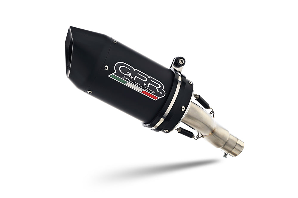 Escape GPR Furore Evo4 Nero Slip-On para Suzuki GSXS 1000 2017-2020
