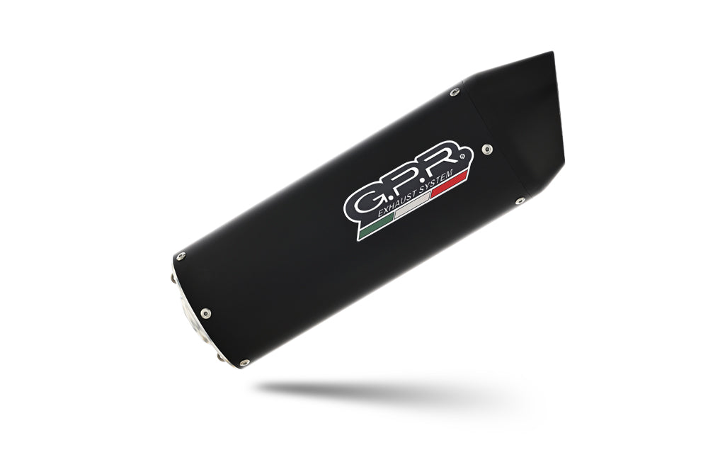 Aprilia Pegaso Strada 650 2005-2011 Exhaust GPR Furore Nero Dual Slip On