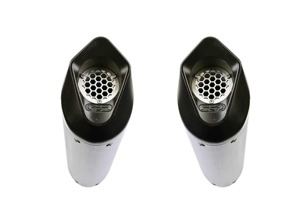 Triumph Speed Triple 1050 R Speed Triple 1050 S 2016-2020 Exhaust GPR Furore Evo4 Nero Dual Slip On