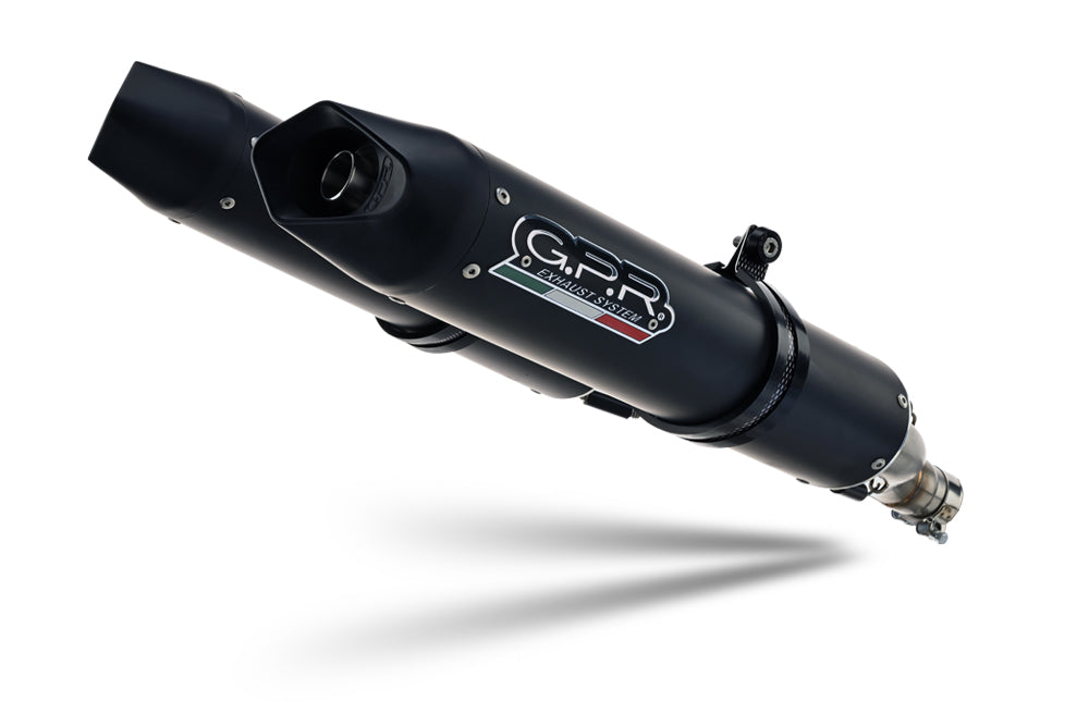 Suzuki B-King 1300 2007-2010 Exhaust GPR Furore Nero Dual Slip On