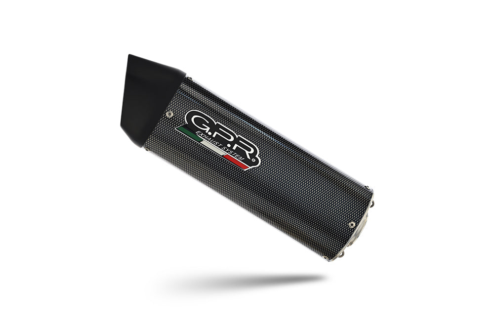 Suzuki GSXS 1000GT 2021-2025 Exhaust GPR Furore Evo4 Poppy Slip-On