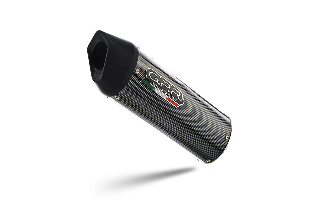 Yamaha R6 2017-2025 Exhaust GPR Furore Poppy Slip-On Race