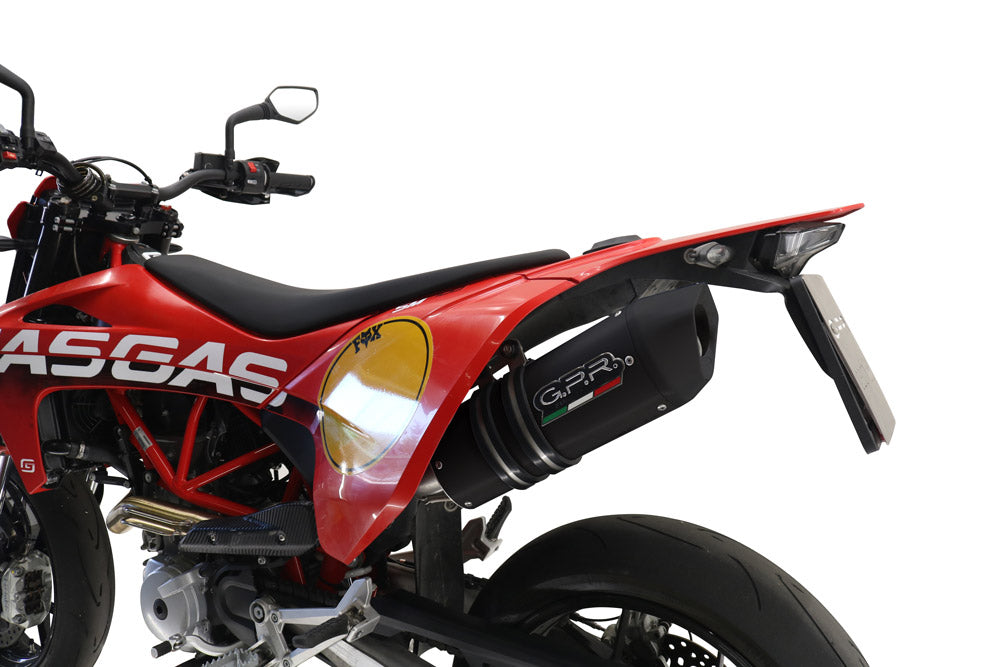 Gas Gas E 700 2023-2024 Exhaust GPR Furore Evo4 Nero Slip-On