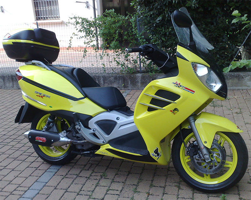 Escape GPR Power Bomb Slip-On Race para Malaguti Spidermax 500 RS 2008-2011