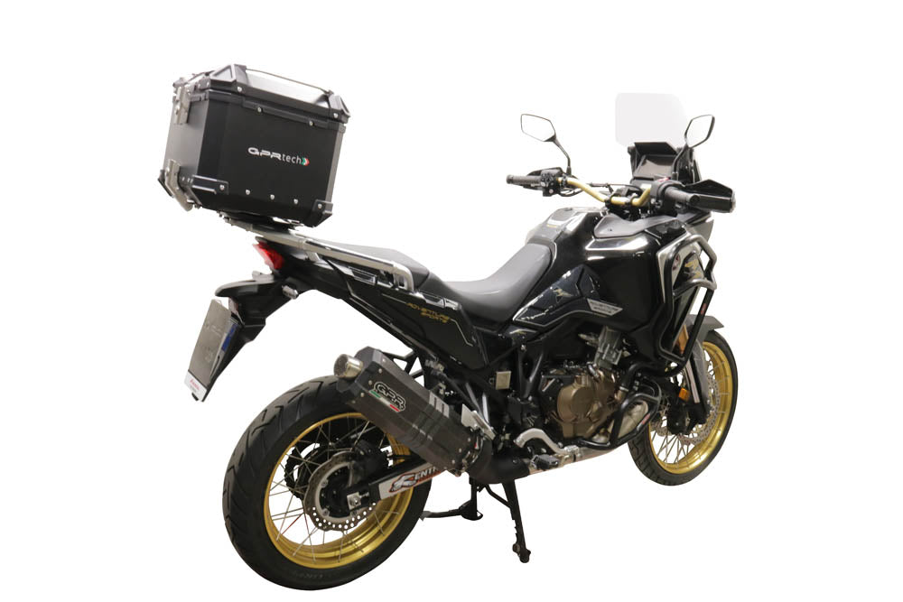 Baúl superior Honda CRF1100L Africa Twin 2020-2024 55 litros GPR TECH Aluminio negro