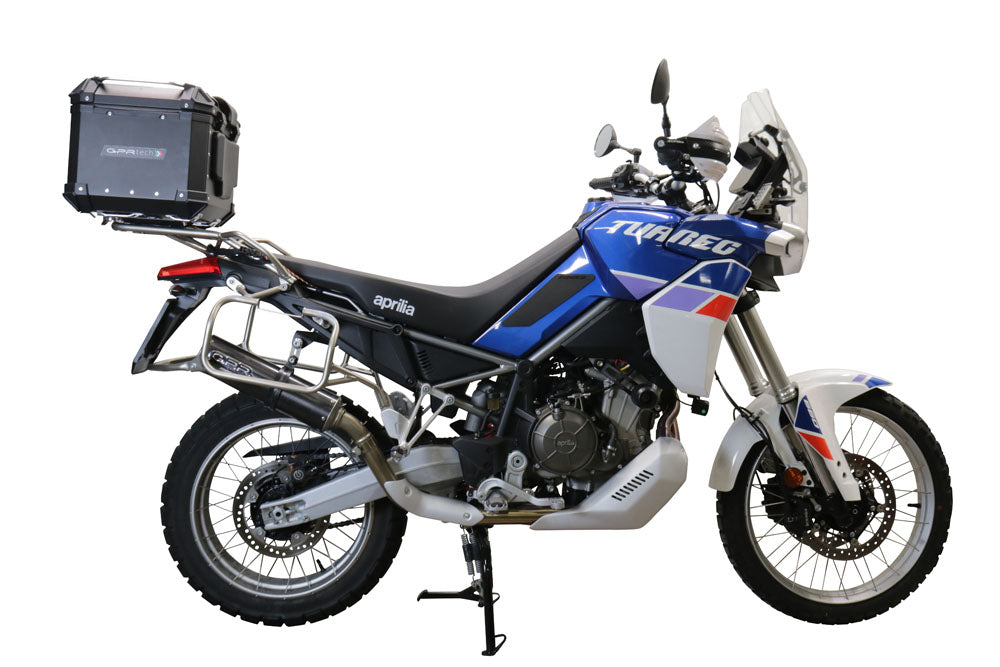 Aprilia Tuareg 660 2021-2024 Top Case 35 Liters GPR TECH Black Aluminum